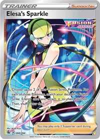 Elesa's Sparkle Full Art - 260/264 - Fusion Strike