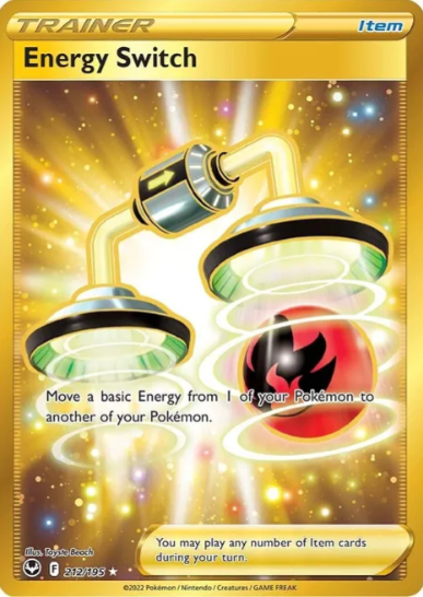 Energy Switch Secret Rare - 213/202 - Silver Tempest