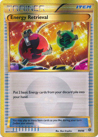 Energy Retrieval Secret Rare - 99/98 - Ancient Origins