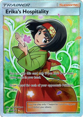 Erika's Hospitality Full Art - 174/181 - Team Up