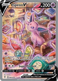 Espeon V Alternate Art - 180/203 - Evolving Skies