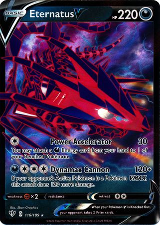 Eternatus V - 116/189 - Darkness Ablaze