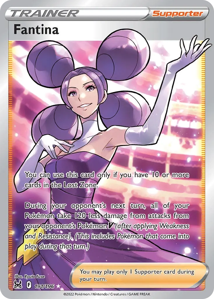 Fantina Full Art - 191/196 - Lost Origin