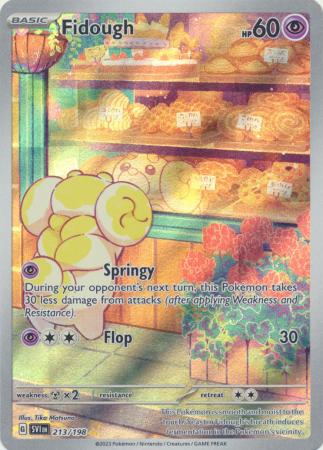 Fidough Illustration Rare - 213/198 - Scarlet & Violet