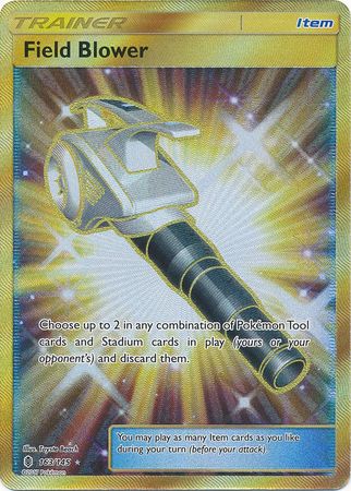 Field Blower Secret Rare - 163/145 - Guardians Rising