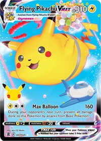 Flying Pikachu VMAX - 7/25 - Celebrations