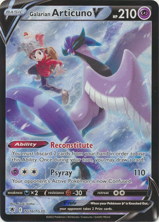 Galarian Articuno V - TG16/TG30 - Astral Radiance