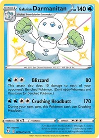 Galarian Darmanitan Baby Shiny - SV024/SV122 - Shining Fates