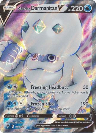 Galarian Darmanitan V Full Art - 169/185 - Vivid Voltage