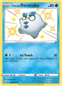 Galarian Darumaka Baby Shiny - SV023/SV122 - Shining Fates