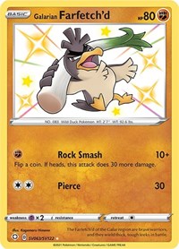 Galarian Farfetch'd Baby Shiny - SV063/SV122 - Shining Fates