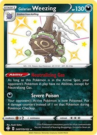 Galarian Weezing Baby Shiny - SV077/SV122 - Shining Fates