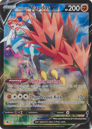 Galarian Zapdos V - TG19/TG30 - Astral Radiance