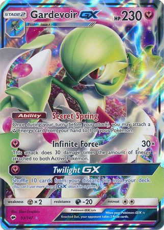Gardevoir GX - 93/147 - Burning Shadows