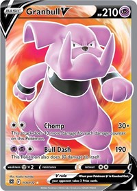 Granbull V Full Art - 159/172 - Brilliant Stars