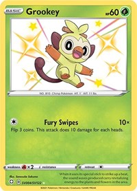 Grookey Baby Shiny - SV004/SV122 - Shining Fates