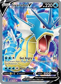 Gyarados V Full Art - 171/203 - Evolving Skies