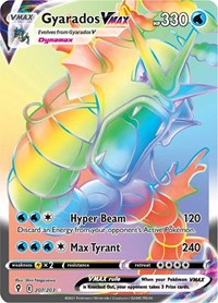 Gyarados VMAX Rainbow Rare - 207/203 - Evolving Skies