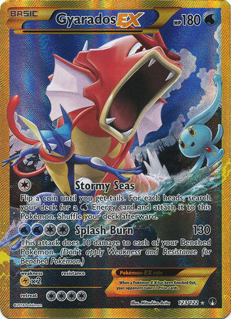 Gyarados EX Full Art Secret Rare - 123/122 - BREAKPoint