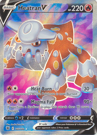 Heatran V Full Art - 165/189 - Astral Radiance
