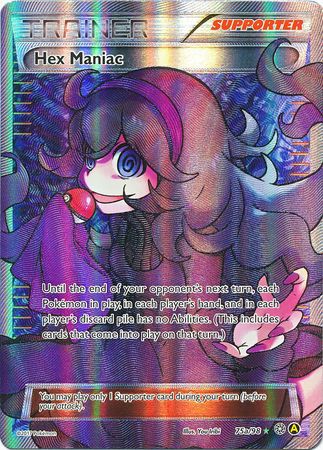 Hex Maniac Full Art - 75a/98 - Ancient Origins