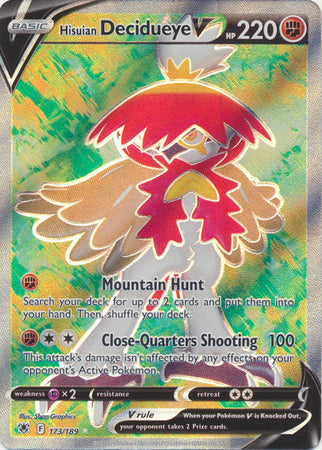 Hisuian Decidueye V Full Art - 173/189 - Astral Radiance