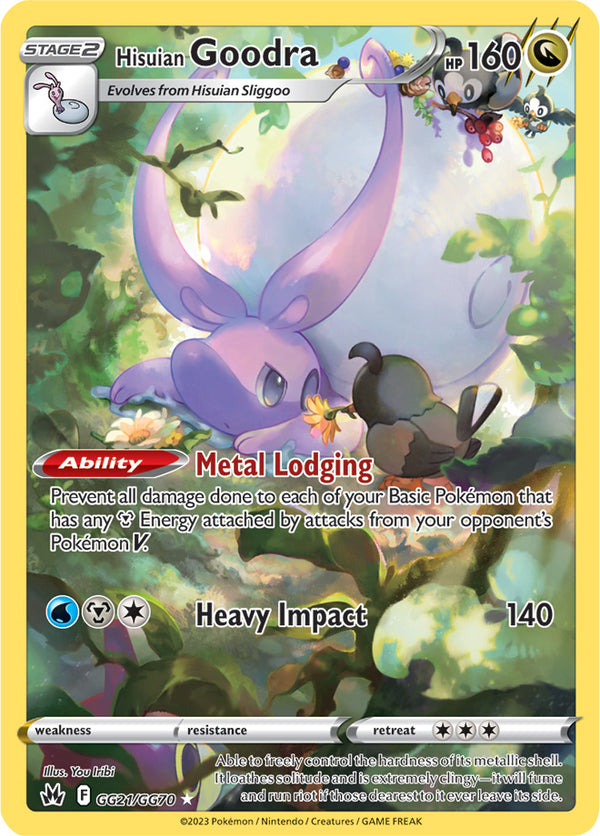 Hisuian Goodra - GG21/GG70 - Crown Zenith