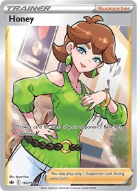 Honey Full Art - 192/198 - Chilling Reign