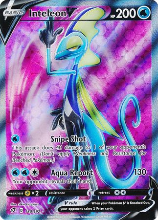 Inteleon V Full Art - 180/192 - Rebel Clash