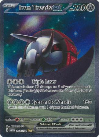 Iron Treads EX Special Illustration Rare - 248/198 - Scarlet & Violet