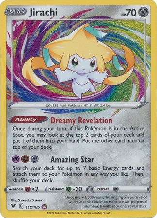 Jirachi Amazing Rare - 119/185 - Vivid Voltage