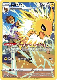 Jolteon Full Art - TG04/TG30 - Brilliant Stars
