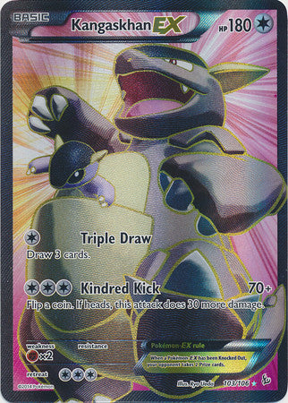 Kangaskhan EX Full Art - 103/106 - Flashfire