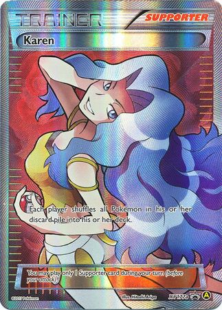 Karen Full Art - XY177a - XY Promos