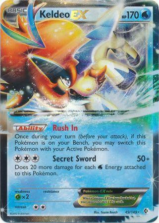 Keldeo EX - 49/149 - Boundaries Crossed