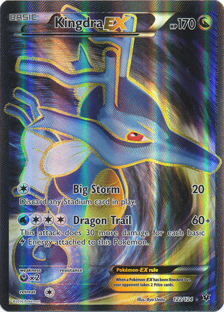 Kingdra EX Full Art - 122/124 - Fates Collide