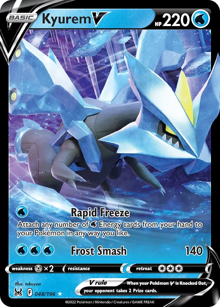 Kyurem V - 48/196 - Lost Origin