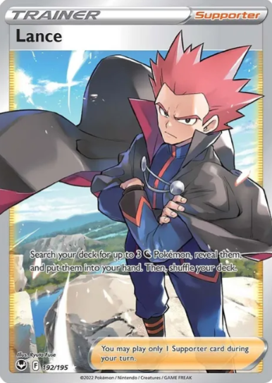Lance Full Art - 192/195 - Silver Tempest