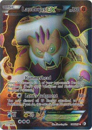 Landorus EX Full Art - 144/149 - Boundaries Crossed