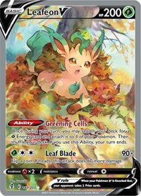 Leafeon V Alternate Art - 167/203 - Evolving Skies