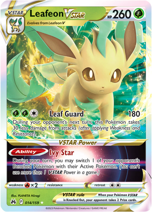 Leafeon VSTAR - 14/159 - Crown Zenith