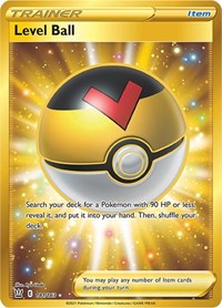 Level Ball Secret Rare - 181/163 - Battle Styles