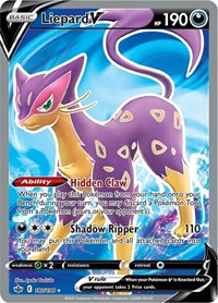 Liepard V Full Art - 180/198 - Chilling Reign