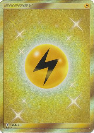 Lightning Energy Secret Rare - 168/145 - Guardians Rising