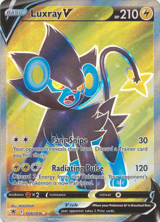 Luxray V Full Art - 168/189 - Astral Radiance