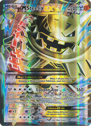 M Steelix EX Full Art - 109/114 - Steam Siege