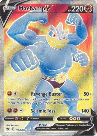 Machamp V Full Art - 171/189 - Astral Radiance