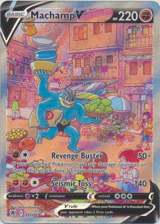 Machamp V Alternate Art - 172/189 - Astral Radiance