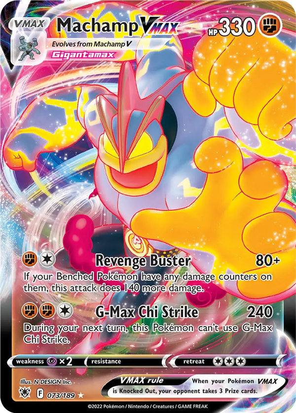 Machamp VMAX - 73/189 - Astral Radiance