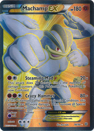 Machamp EX Full Art - 90/98 - Ancient Origins